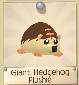 giant hedgehog teddy