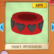 Rare Heart Wristbands