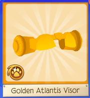 Golden Atlantis Visor