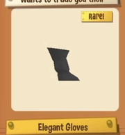 Rare elegant gloves