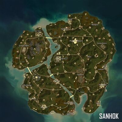Mapa PUBG (Xbox)