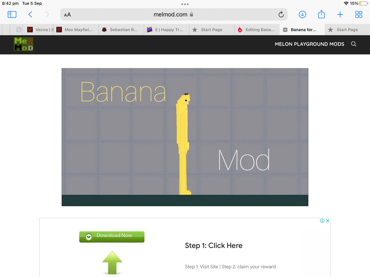 Banana Man Mods - Mods for Melon Playground Sandbox PG