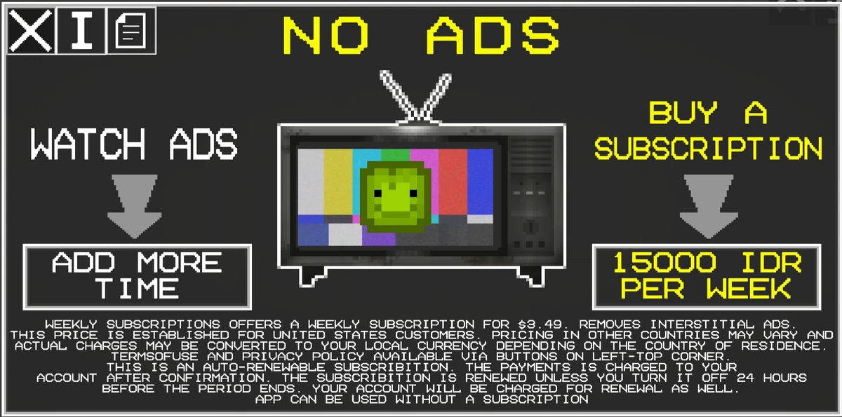NoAds Subscription Melon Playground Wiki Fandom