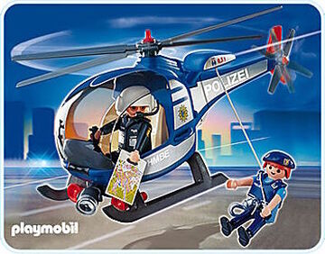 4266 Police Helicopter Playmobil Wiki Fandom