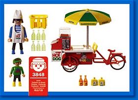 Playmobil hot top dog truck