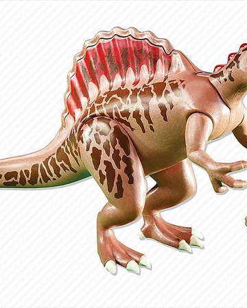playmobil spinosaurus with baby