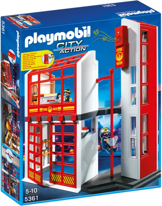 5361 Fire Station with Alarm | Playmobil Wiki | Fandom 5361 Fire Station with Alarm | Playmobil Wiki | Fandom
