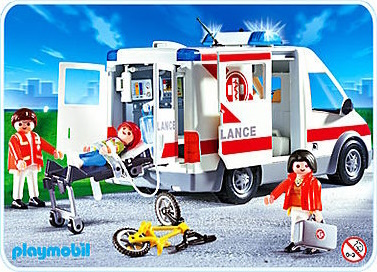 Playmobil ambulance 4221 sales