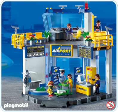 Playmobil airport cheap tower