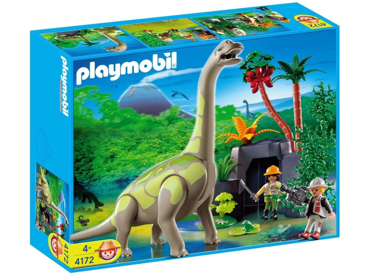 Playmobil - 5231 - Jeu de Construction - Brachiosaure et Son Petit