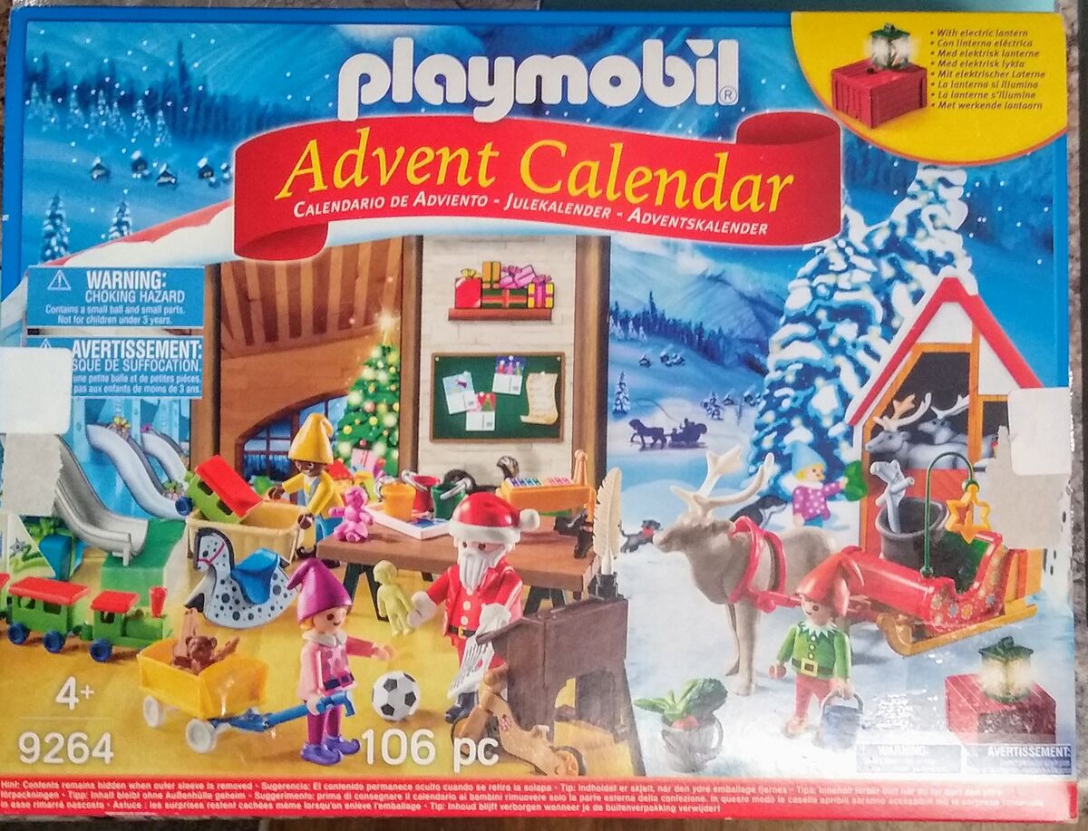 Calendrier Adventkalender Playmobil 4 ans et +
