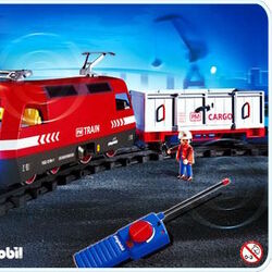 Playmobil freight train online