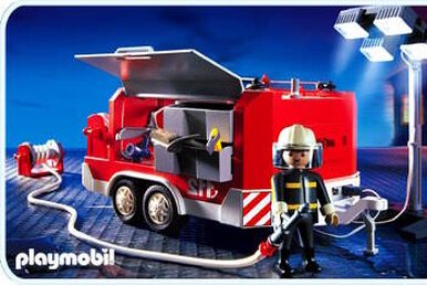 5363 Fire Engine with Lights and Sound | Playmobil Wiki | Fandom