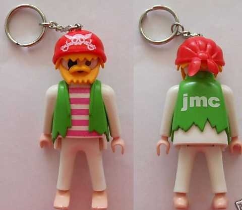 Playmobil Pirate Keychain - Do not lose your keys