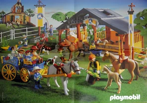 Playmobil 3072 - Ferme - Année 1999 - Neuf Dans Boîte