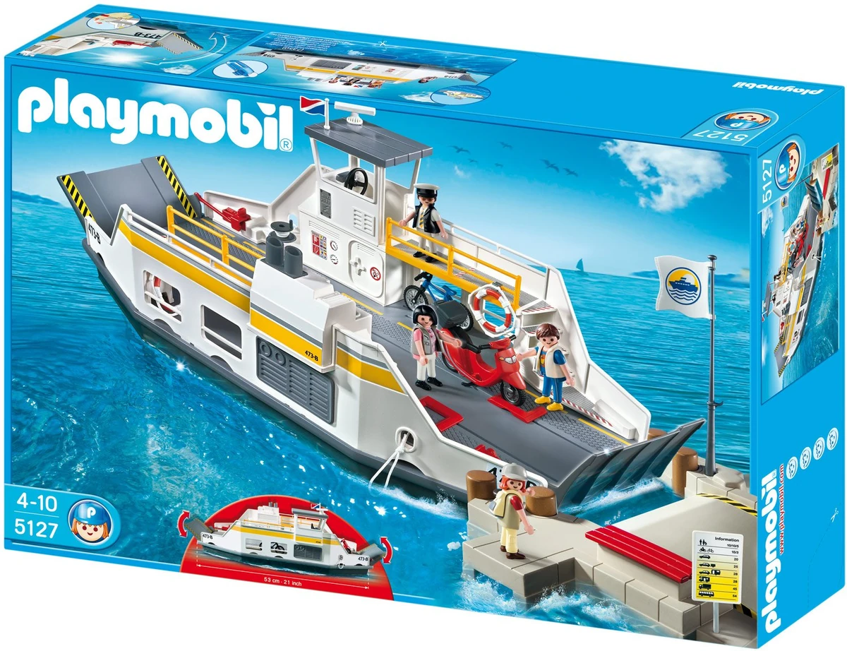 5127 Car Ferry with Passengers Playmobil Wiki Fandom