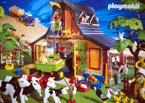 PLAYMOBIL 3072 TOIT pour vintage ferme à étable grange étable EUR 1,99 - FR