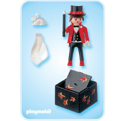 廃盤　Playmobil Special 4667シルクハット マジシャン Playmobil Special Magician Set 4667 - ToyWiz