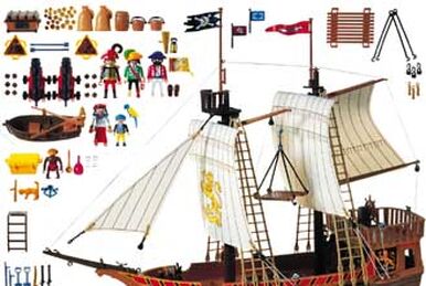 Soldiers Fort with Dungeon - Pirate Playmobil 5139