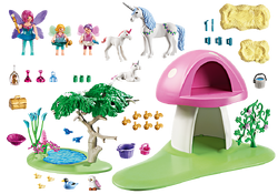 6055 Fairies with Toadstool House Playmobil Wiki Fandom