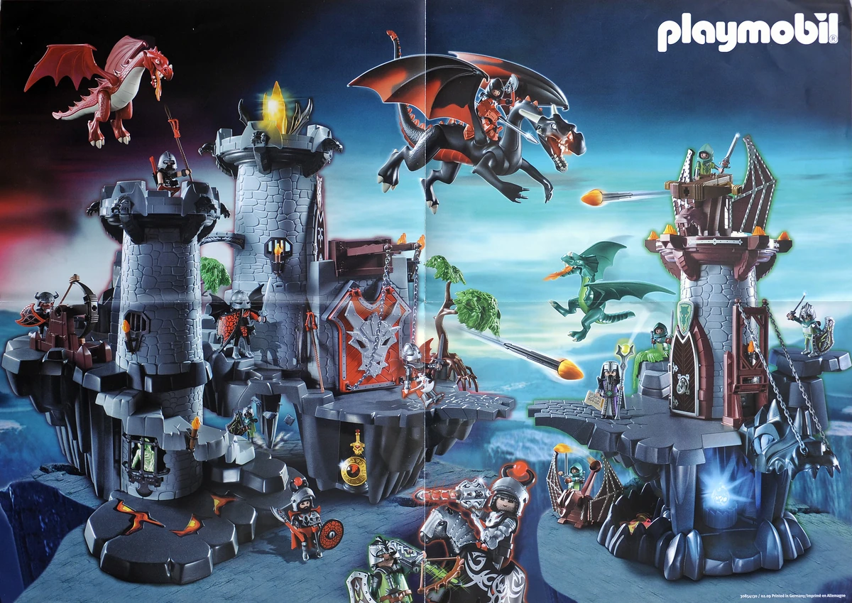 PLAYMOBIL 4835 &LA Citadelle du Dragon rouge EUR 65,00 - PicClick FR