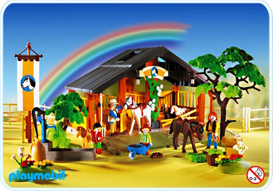 Mode d'emploi - Playmobil set 3120 Farm Centre équestre