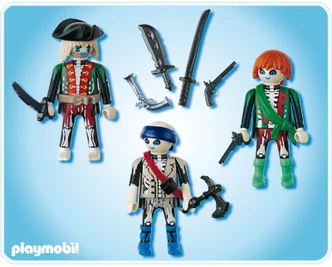 Playmobil 4800 Pirates fantômes phosphorescents - Jeux & Jouets