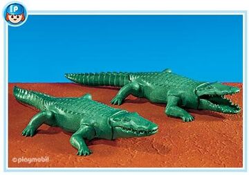Playmobil hot sale crocodile set