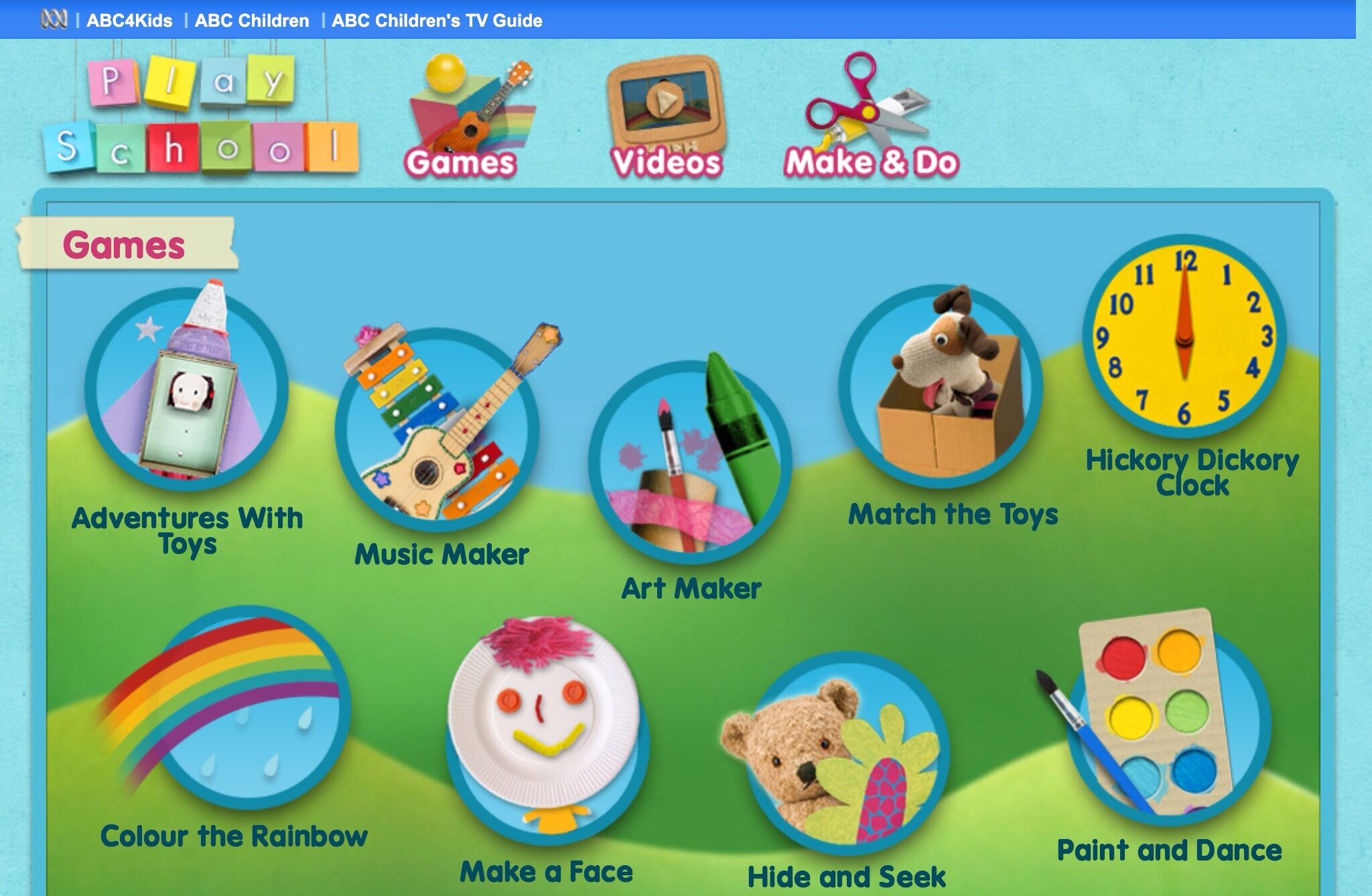 Play School Website, Play School Wiki