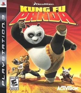 Kung Fu Panda video game (PS3 front cover)