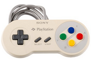 The Nintendo PlayStation Controller.