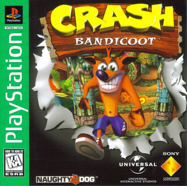 crash bandicoot ps1 original
