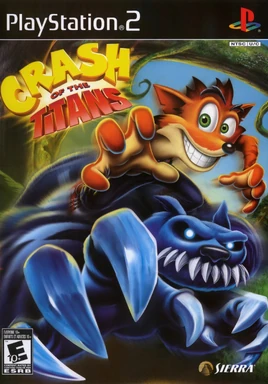 Crash of the Titans (PS2 front cover)