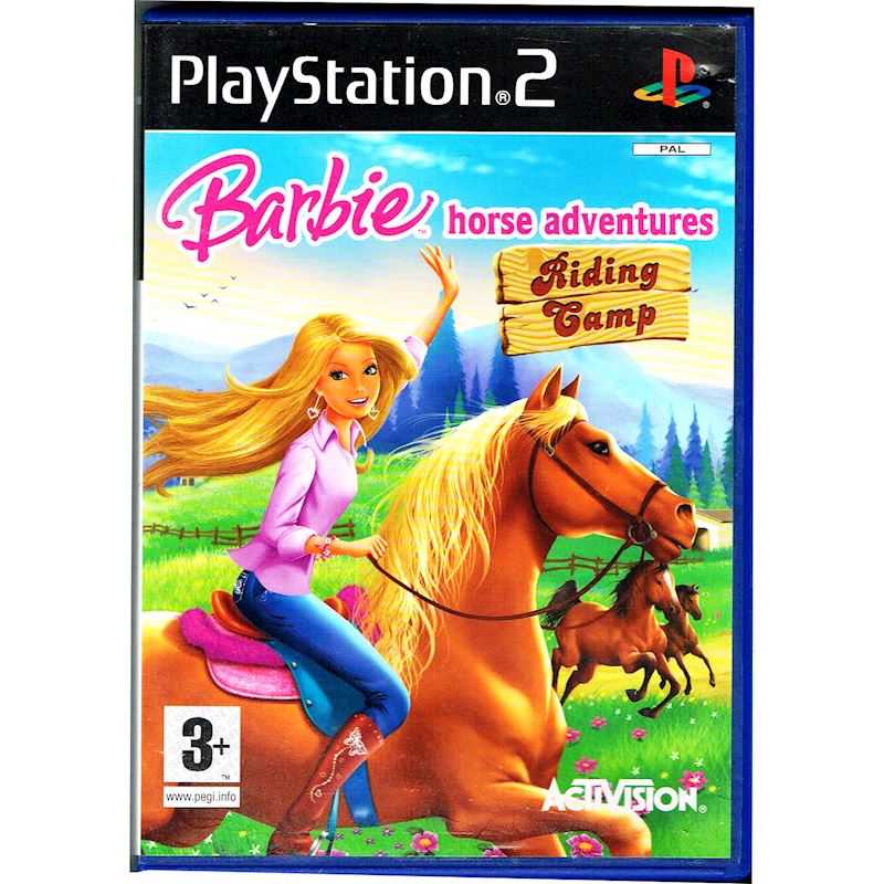 Barbie horse riding game sale
