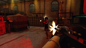 Gameplay screenshot of Bootleggers '29.