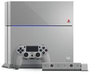 20th anniversary PS4 with the original PlayStation logo