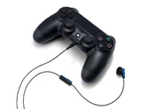 DualShock 4 with a headset