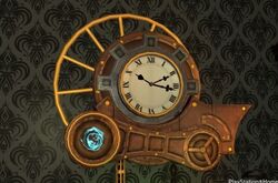 Steam-punk clock