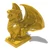 Gold Winged Chimera statue
