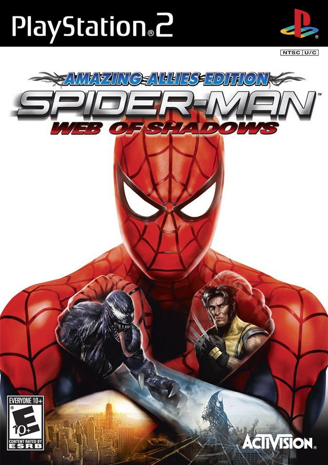 Spider-Man Web of Shadows Amazing Allies Spiderman REGION FREE Sony PSP  English 