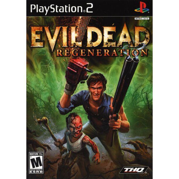 Evil Dead Regeneration PS2 Replacement Game Box Case + Cover Art Work Only