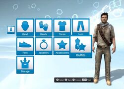 The avatar editor featuring an avatar in a  outfit.