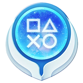 PlayStation trophy level 999 platinum-tier profile icon