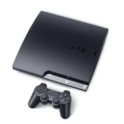 The PS3 Slim model.