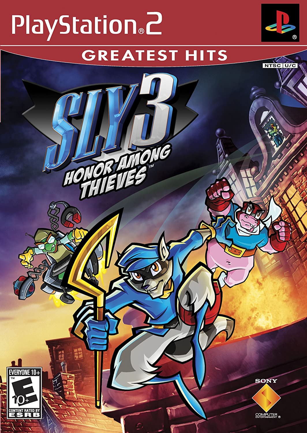 Does anyone know why Sly 3 is rated E 10+ but the others are not