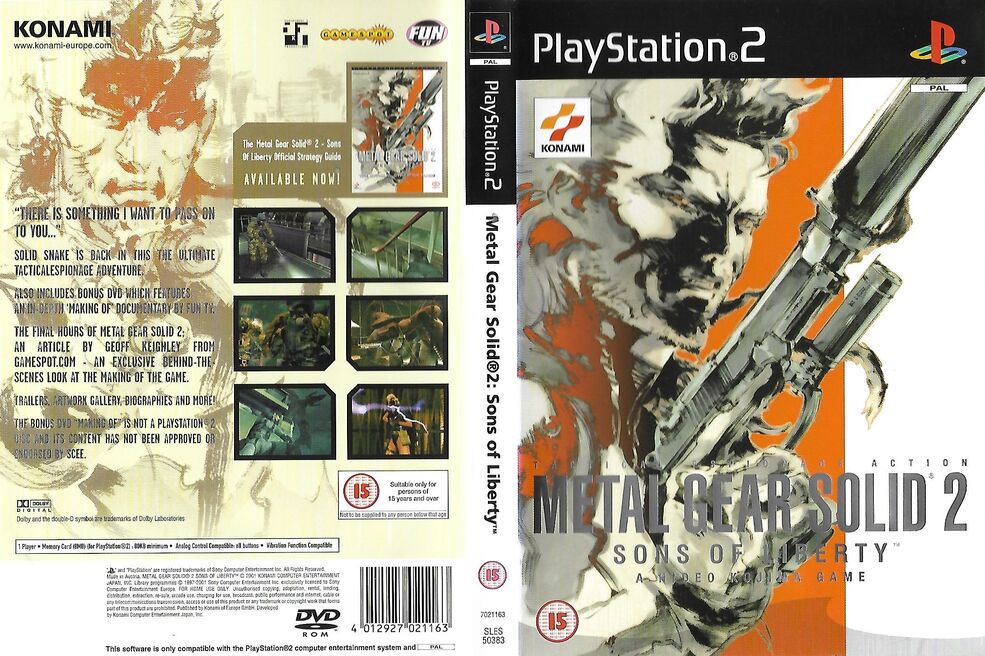 Amazon.com: Metal Gear Solid 2: Sons of Liberty