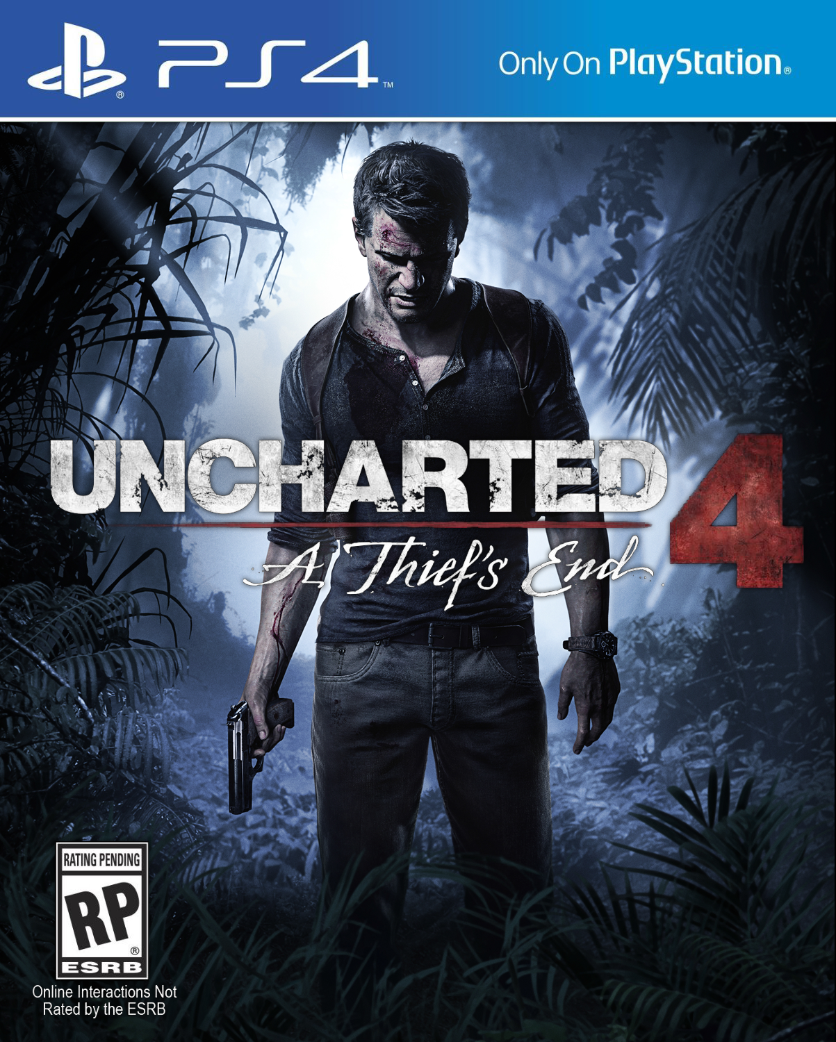 uncharted 4 ps4 cover