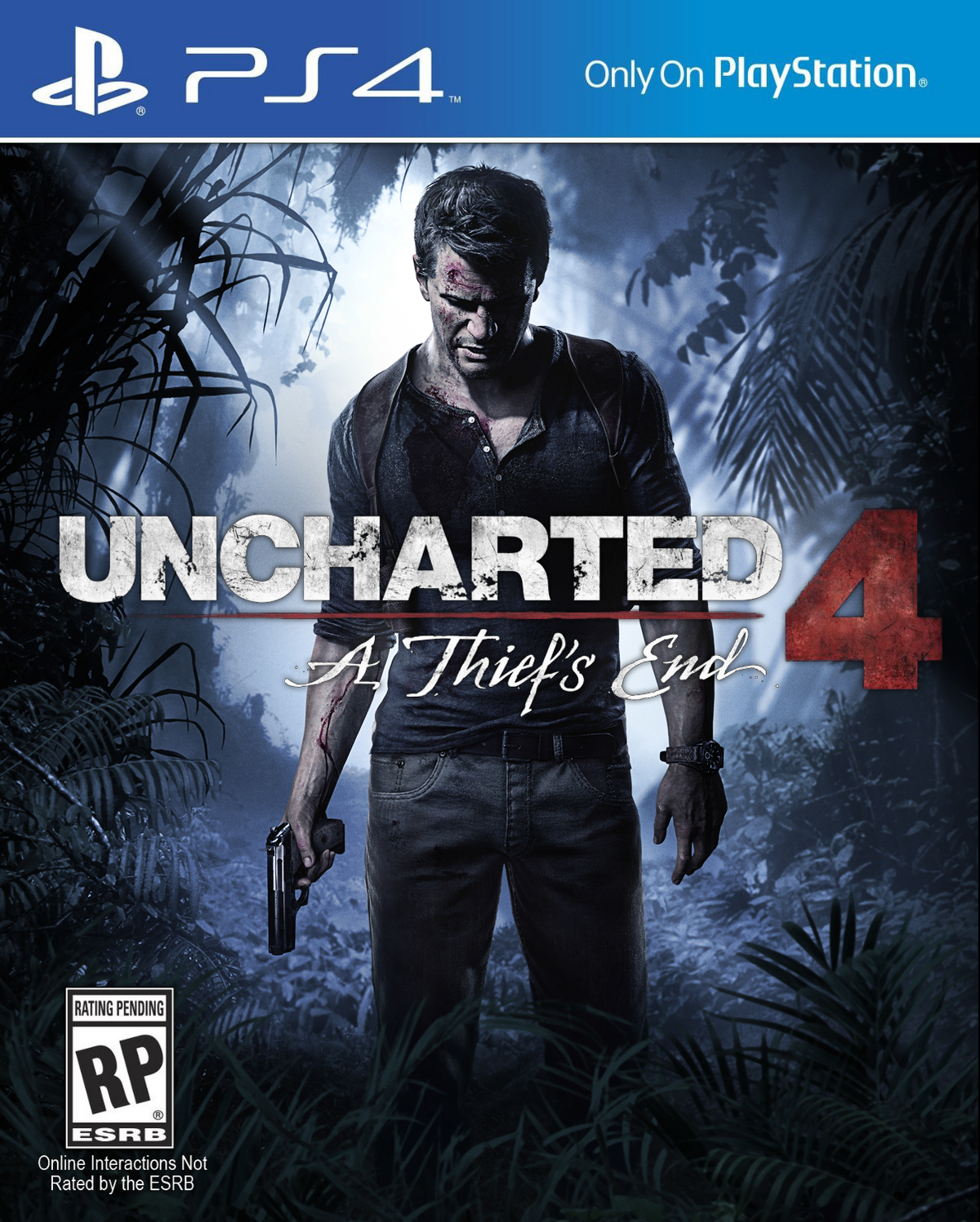  Uncharted 4 PS-4 AT A Thief's End : Video Games