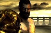 Deimos, as he appears in God of War: Ghost of Sparta.