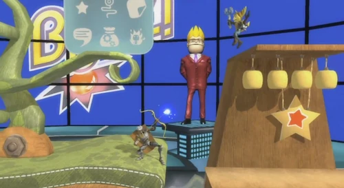 Using the Magic Bow.